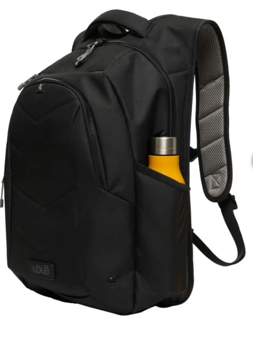 NEW LOLE BLACK QUILTED BACKPACK